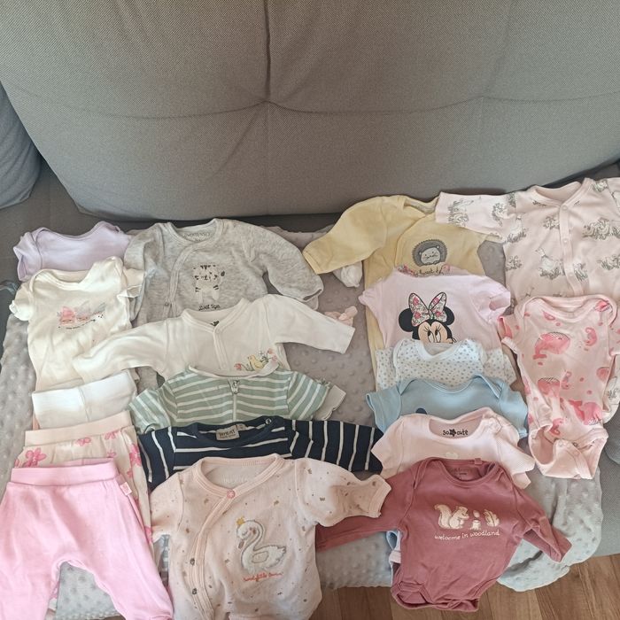 Wyprawka Paka ubranek dla dziewczynki 56