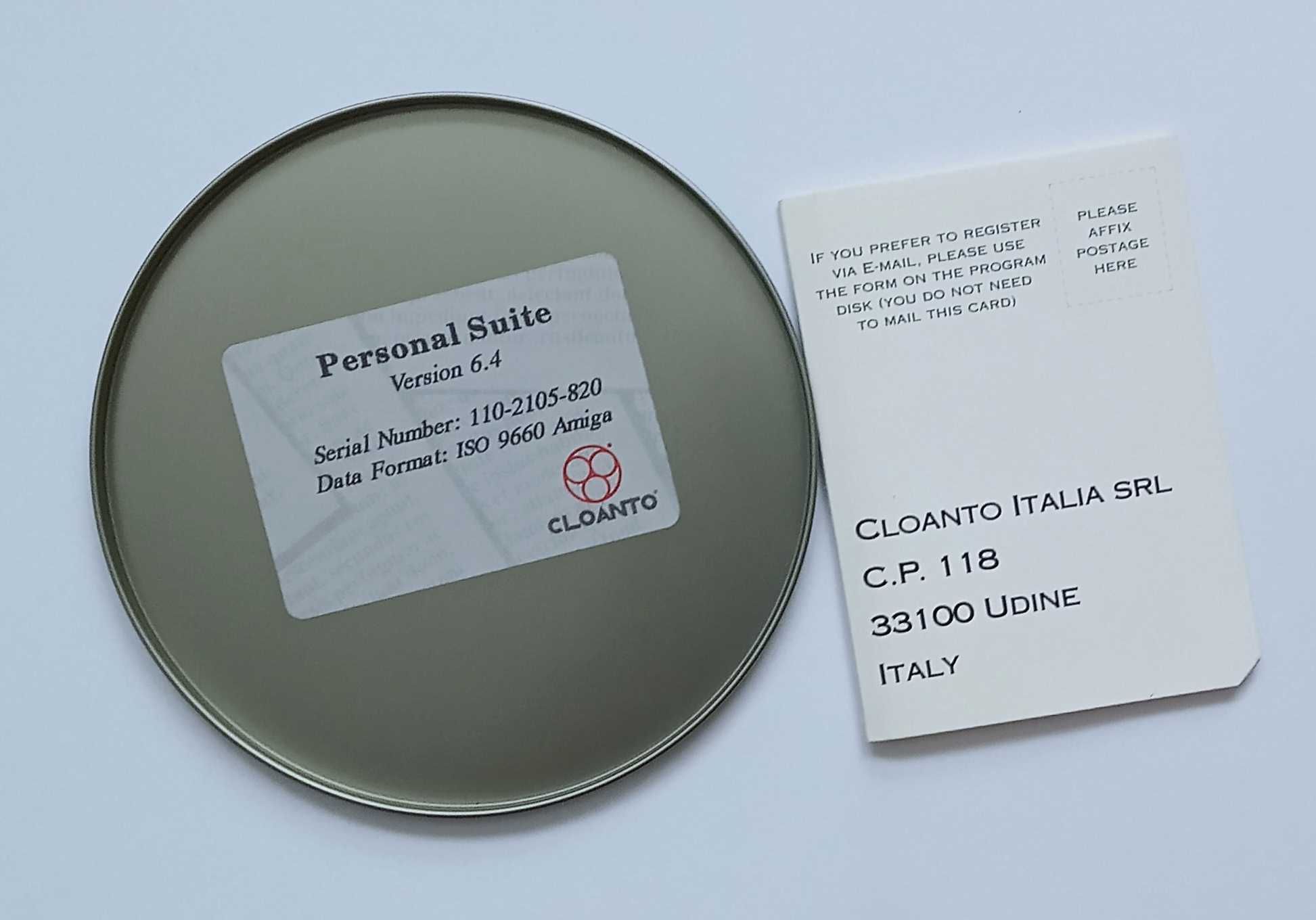 Cloanto Personal Suite [Amiga]