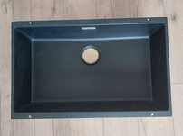 Blanco Subline 700-U zlewozmywak granitowy 70x40 cm czarny