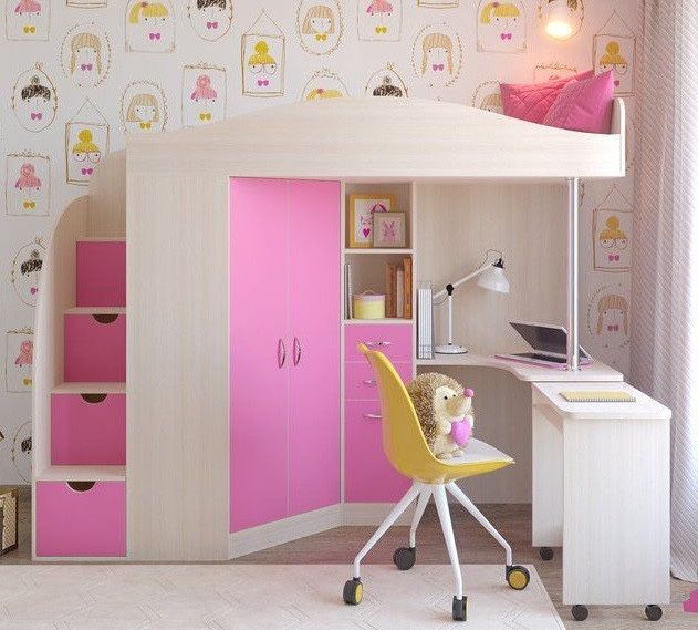 Кровать чердак .Ліжко горище .