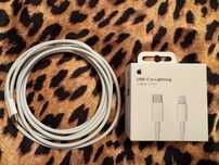 Kabel Apple USB-C to Ligthning 2m. Oryginalny. Dowód zakupu