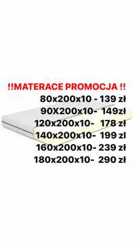 marerac 80x200 materac 90x200 materac 160x200 120x200 140x200 ,180x