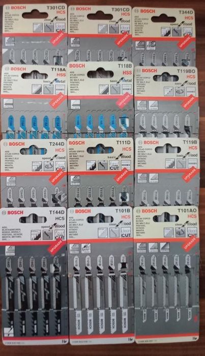 Полотно для лобзика пилки BOSCH,AST,Rebir по дереву; металу •все ВиДЫ•