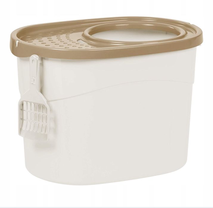 Nowa ‼️ super Kuweta IRIS• Dla Kota Wejście Od Góry / Bez Przywierania