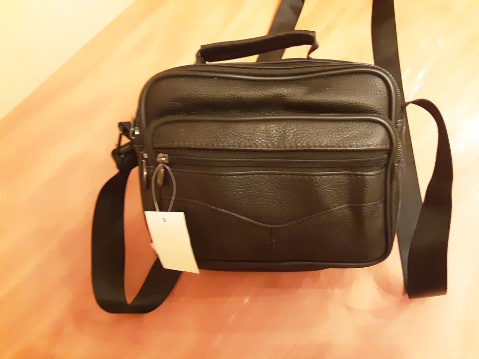 Сумка Барсетка Чоловіча натуральна шкіра Нове