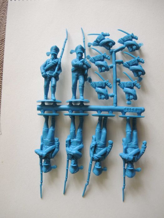 солдатики Прусская пехота на марше 1812 года. масштаб 1:32