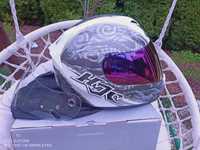 Kask motocyklowy sportowy XL HJC Fg-15 Arrigoni Sport rpha dwa wizjery