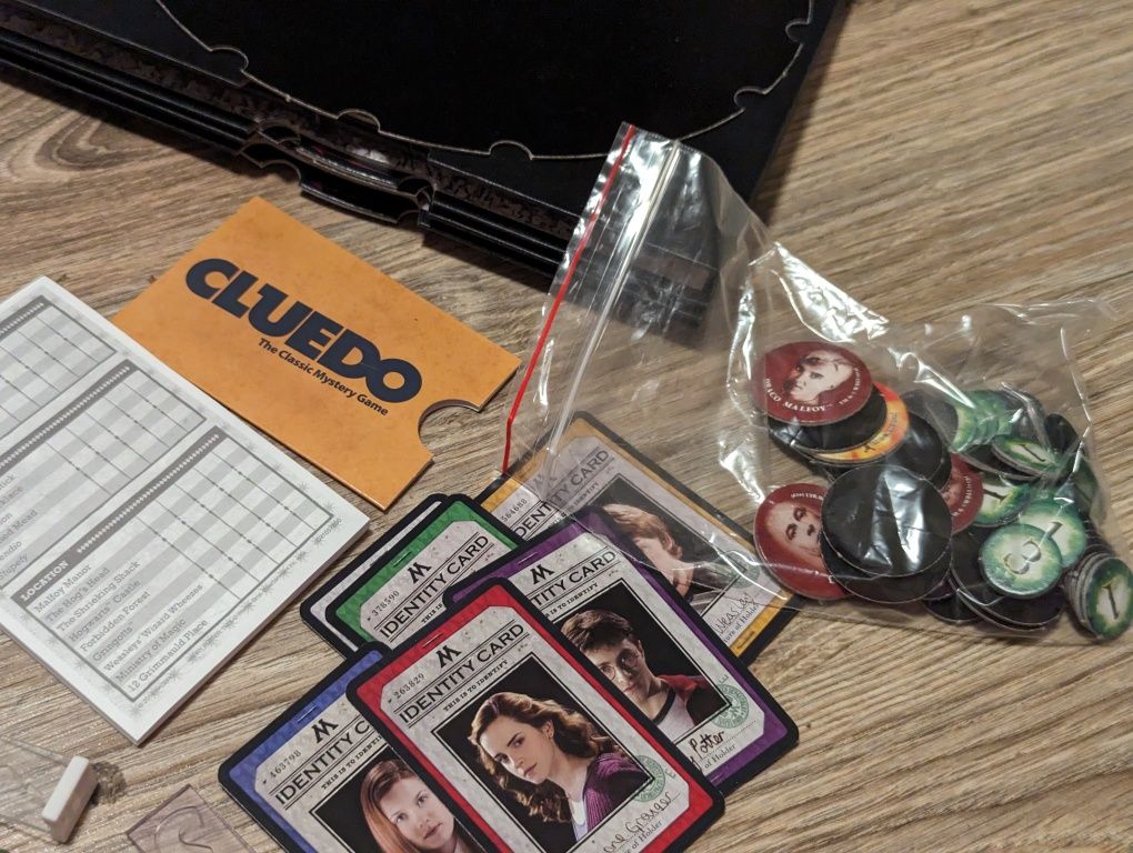 настільна гра cluedo гаррі поттер англійською