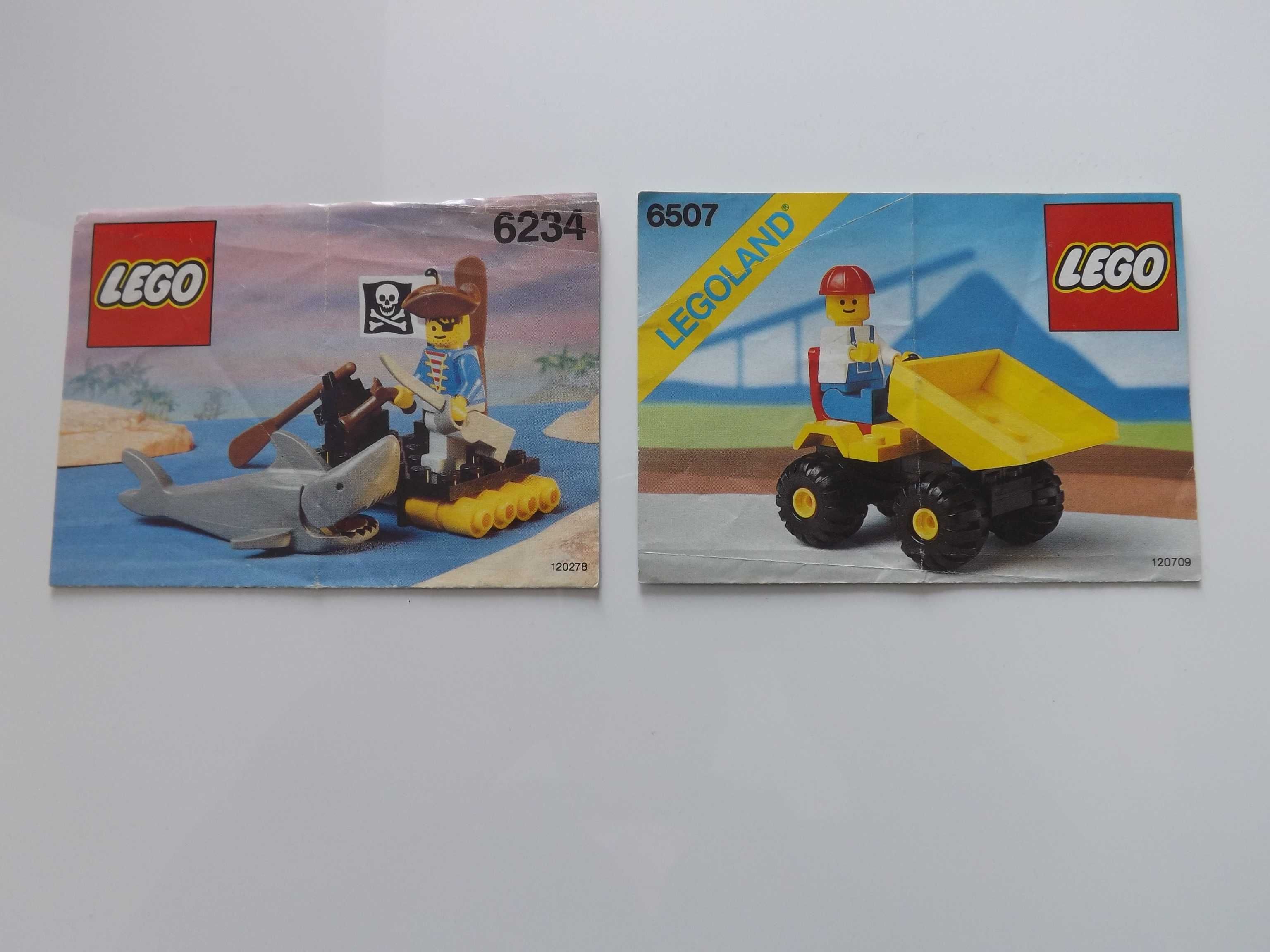 LEGO 6234 Piraci  + LEGO 6507 Legoland Mini Dumper