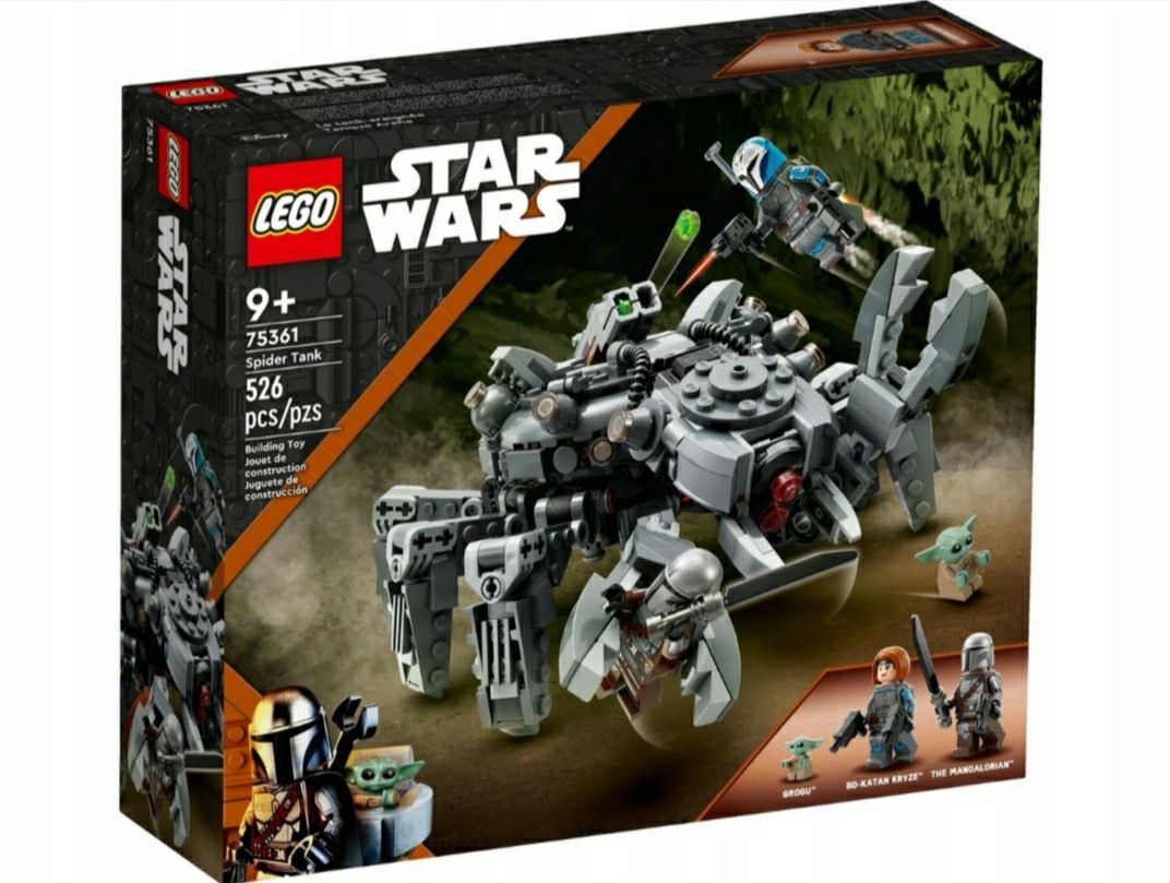 LEGO Star Wars 75361 Pajęczy czołg Zestaw klocków konstrukcyjnych