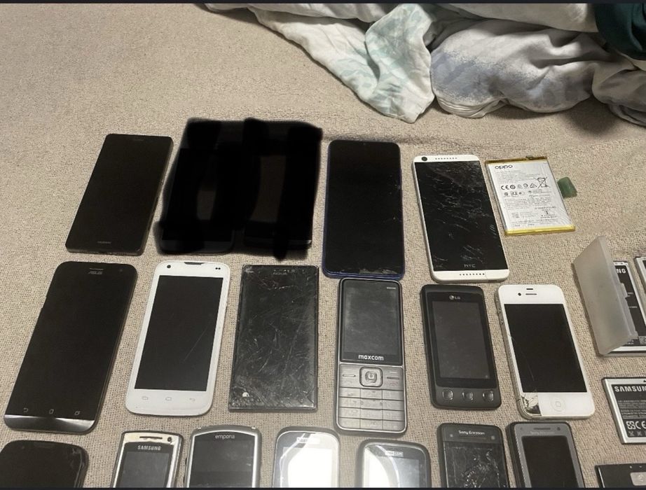 Mix 20 telefonow + baterie! Nokia, Asus, Sony, Iphone, HTC, LG Okazja!