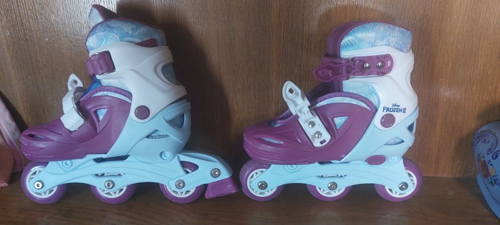 Patins em linha Frozen adaptáveis do 26 ao 30