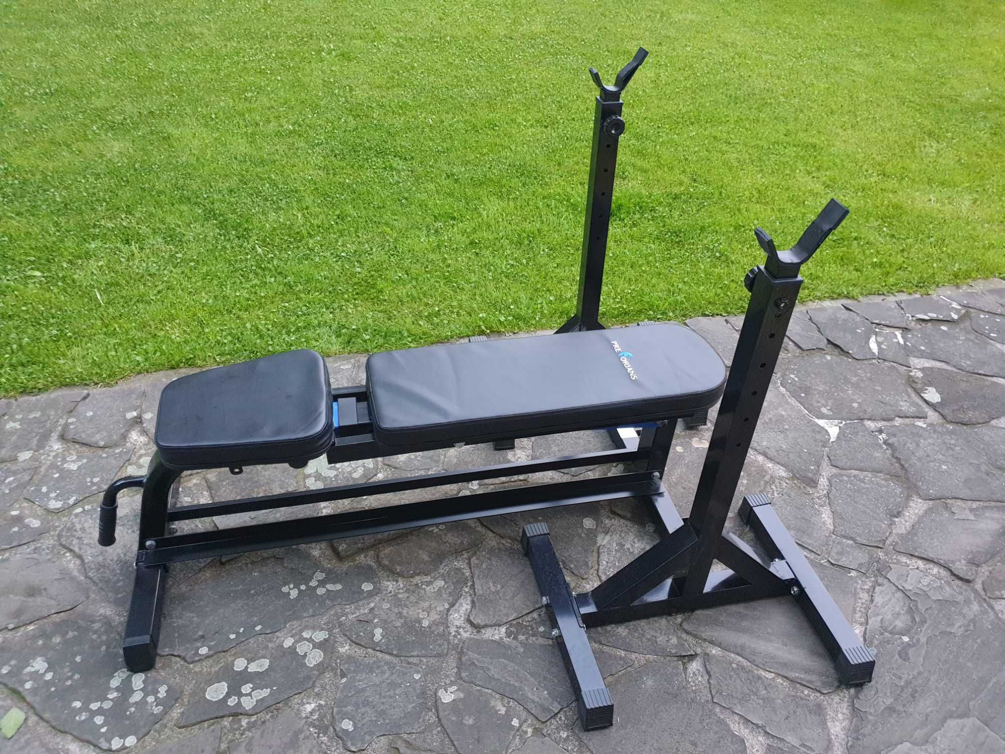 Ławeczka na Klatę + Stojaki Regulowane