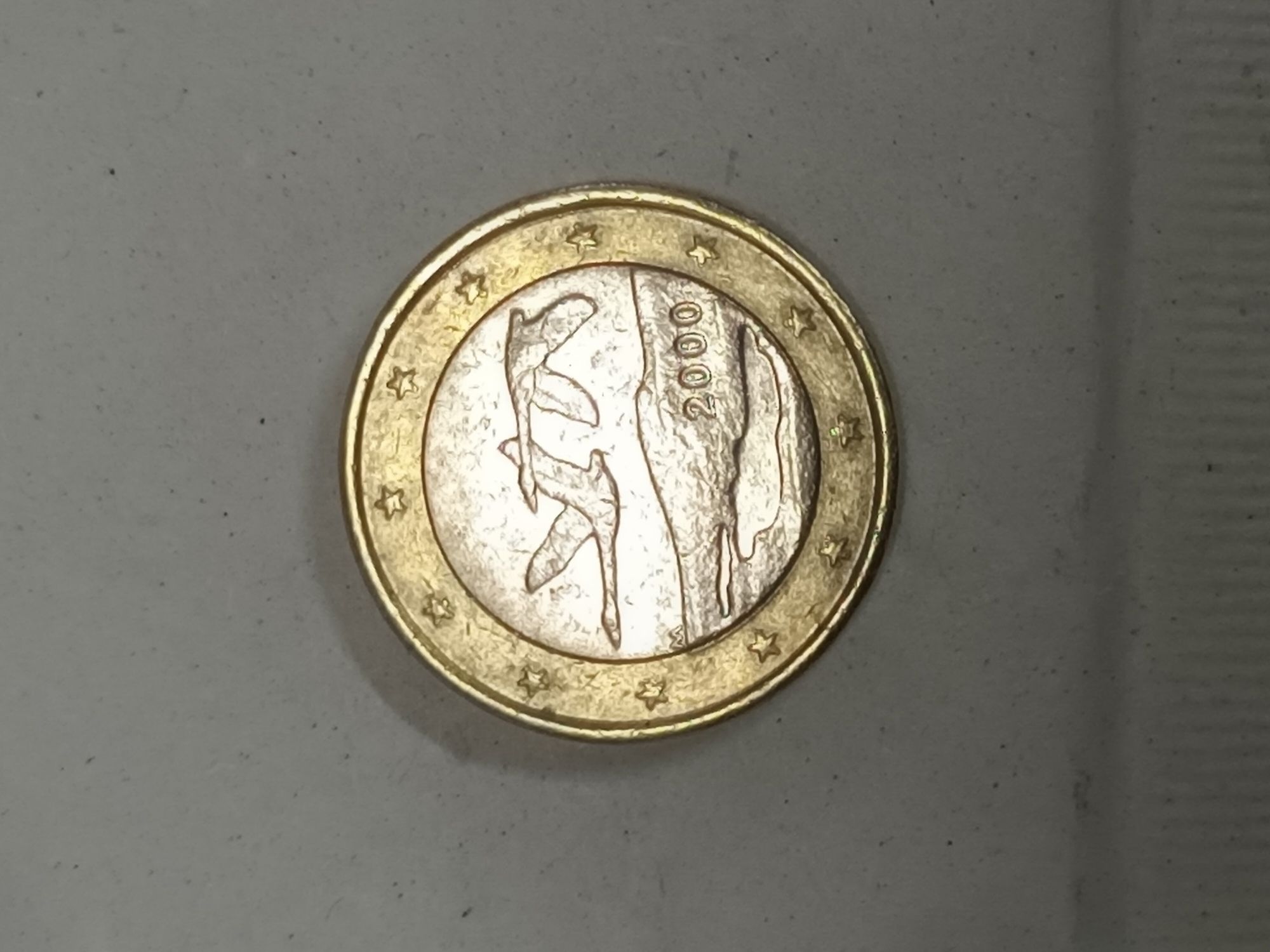 Moedas de 1 euro Finlândia 2000