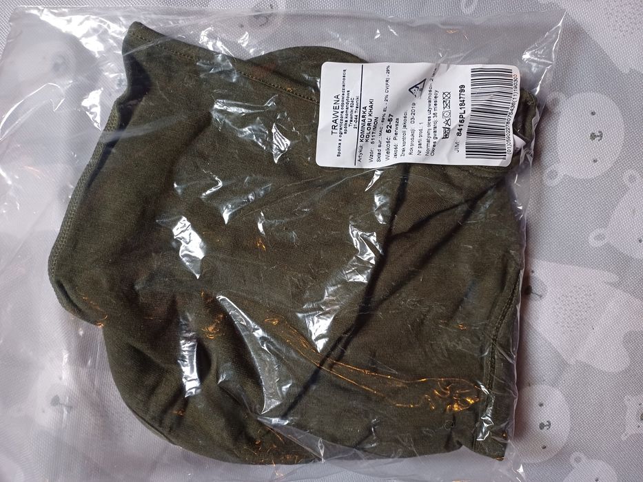 Kominiarka koloru khaki