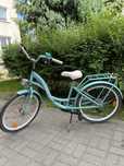 Rower Indiana, koło 24” lazurowy