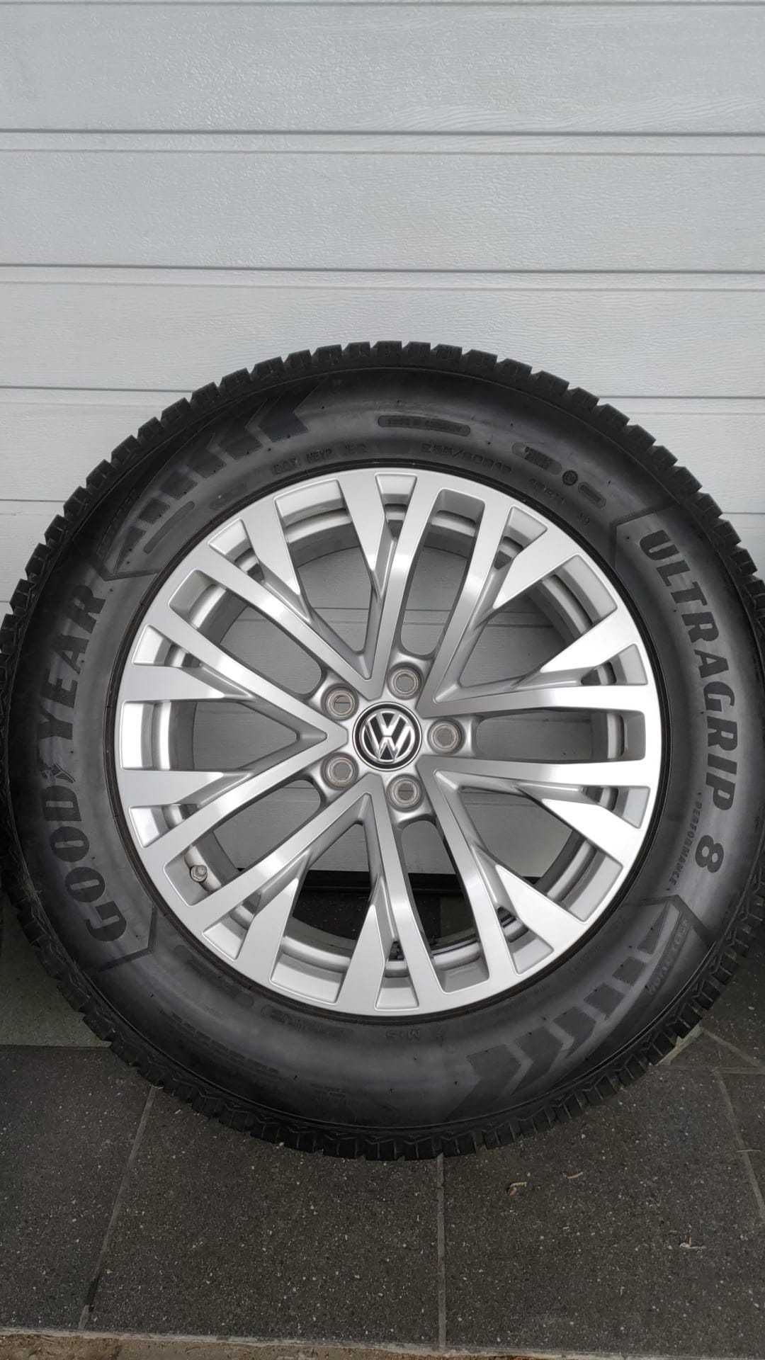 Koła 18' VW Touareg III Audi 5x112 opony zima 255/60/18 TPMS (OL1523)