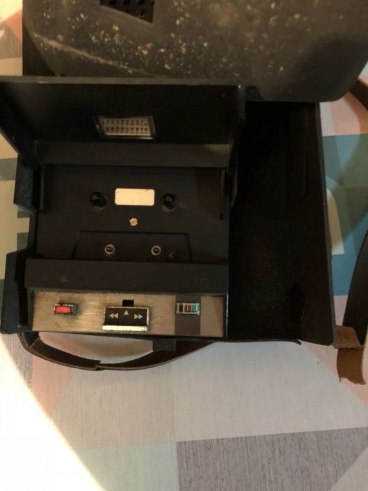 Rádio antigo gravador de voz