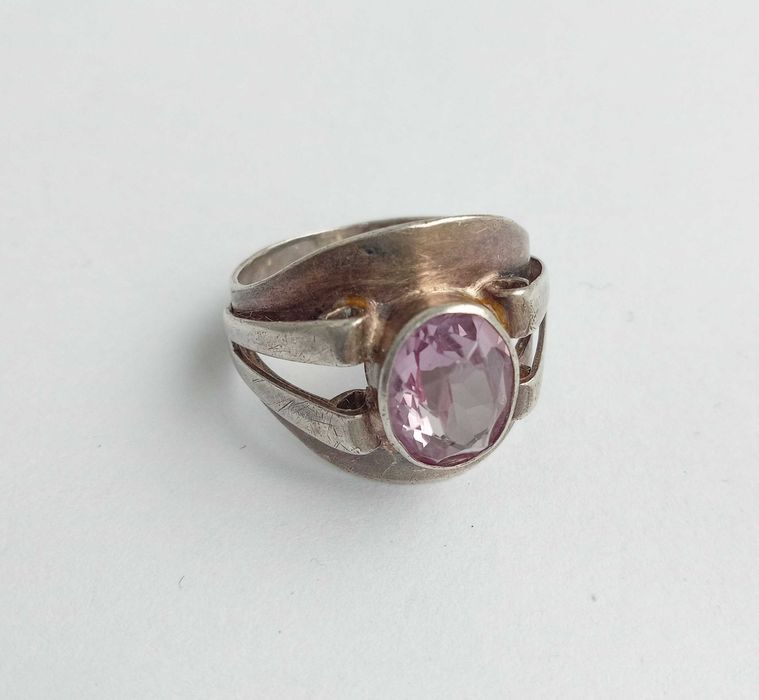 Кольцо перстень Срібло 875 проби, зірочка. Вінтаж. СССР