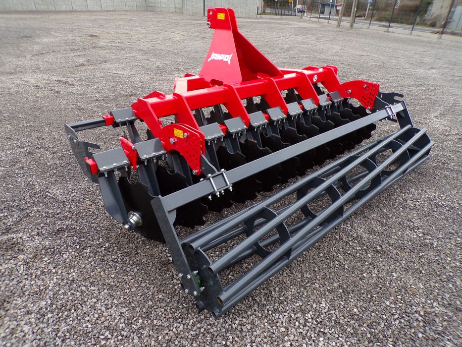 brona talerzowa MEDIUM/ KOMPAKT/ ŚREDNIA janpol/ fi510+ wał