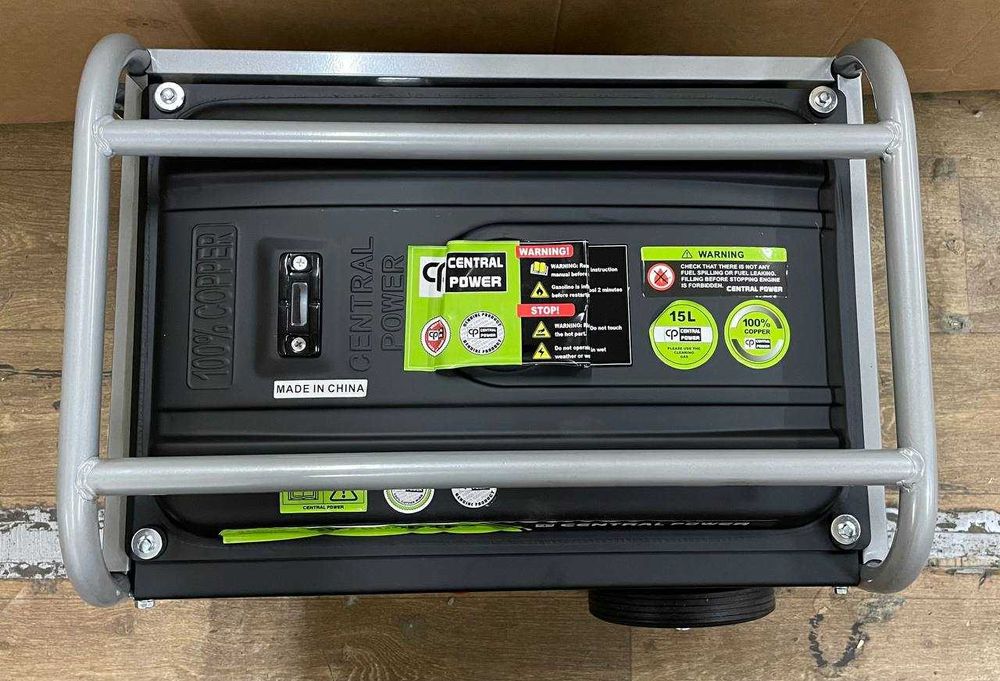 Бензиновий генератор Сentral Power (3.5-3.8кВ),AVR, мідна обмотка