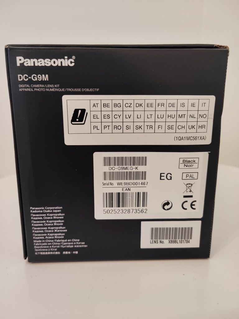 Aparat Panasonic Lumix G9+ obiektyw 12-60