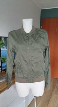 Bomberka bluza damska khaki rozmiar 34 XS H&M