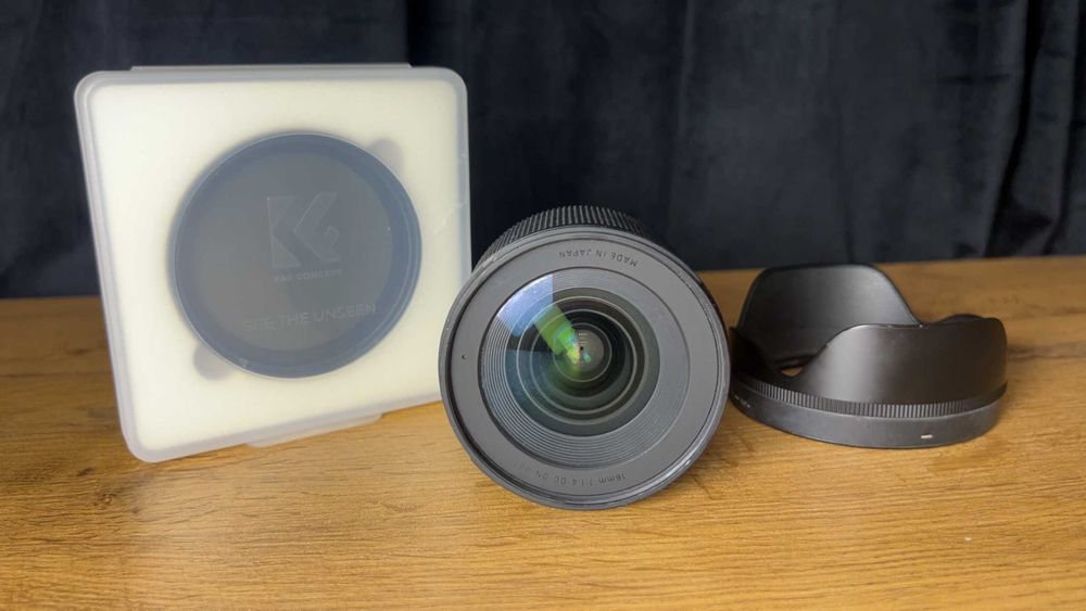 Sigma 16mm f/1.4 DC DN Sony E)+ Filtr K&F
