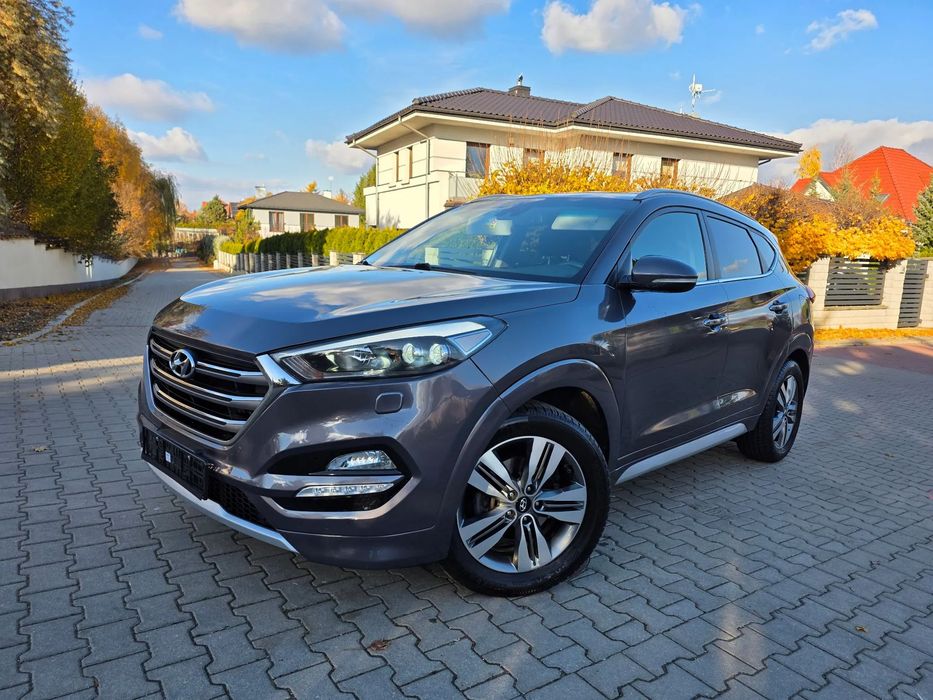 Hyundai Tucson Hyundai Tucson 1.6T 4x4 automat bezwypadkowy opłacony