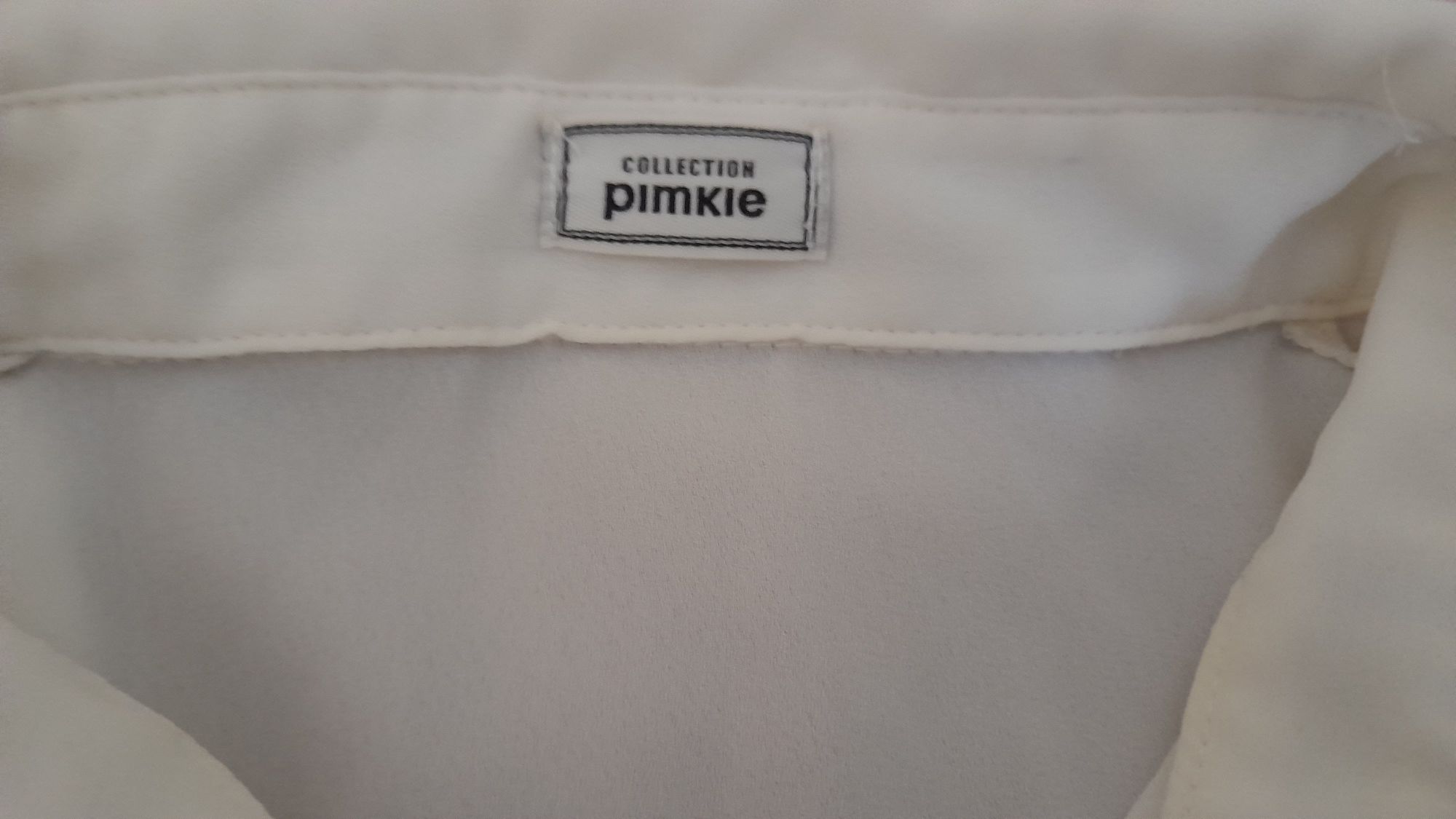 Blusa branca da Pimkie