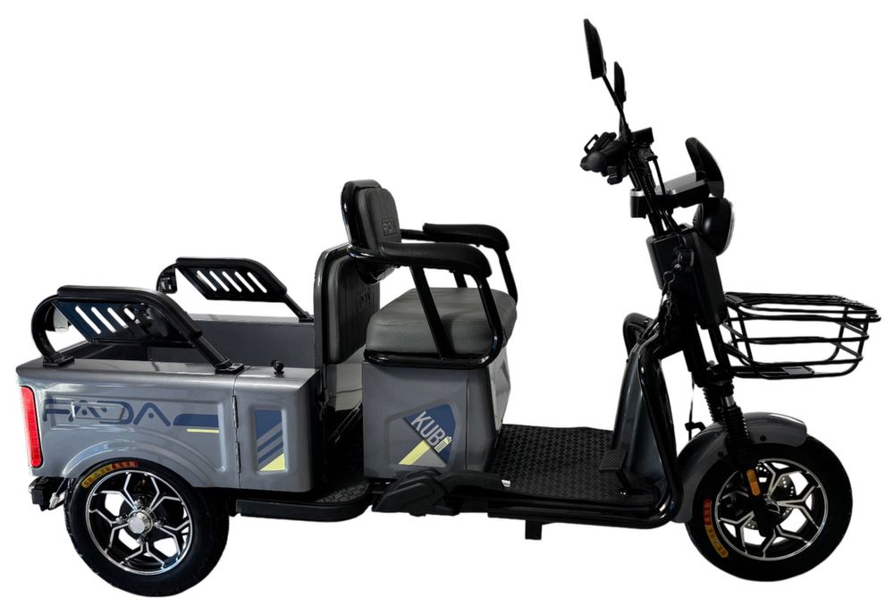 FADA KUBI 1000W • Електротрицикл 72V 25Ah