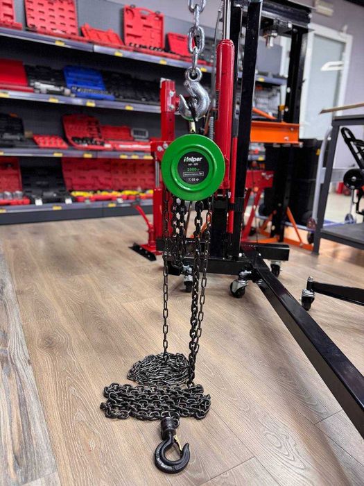 Таль лебідка ручна ланцюгова 1 т 3 м Helper HP-1011 лебедка цепная