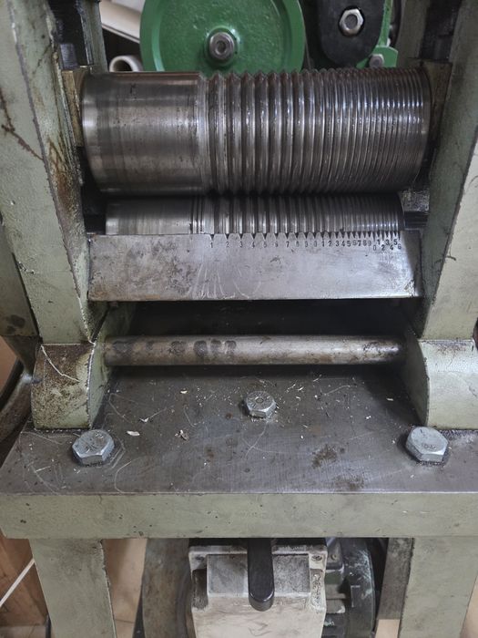 Laminador electrico para ourivesaria