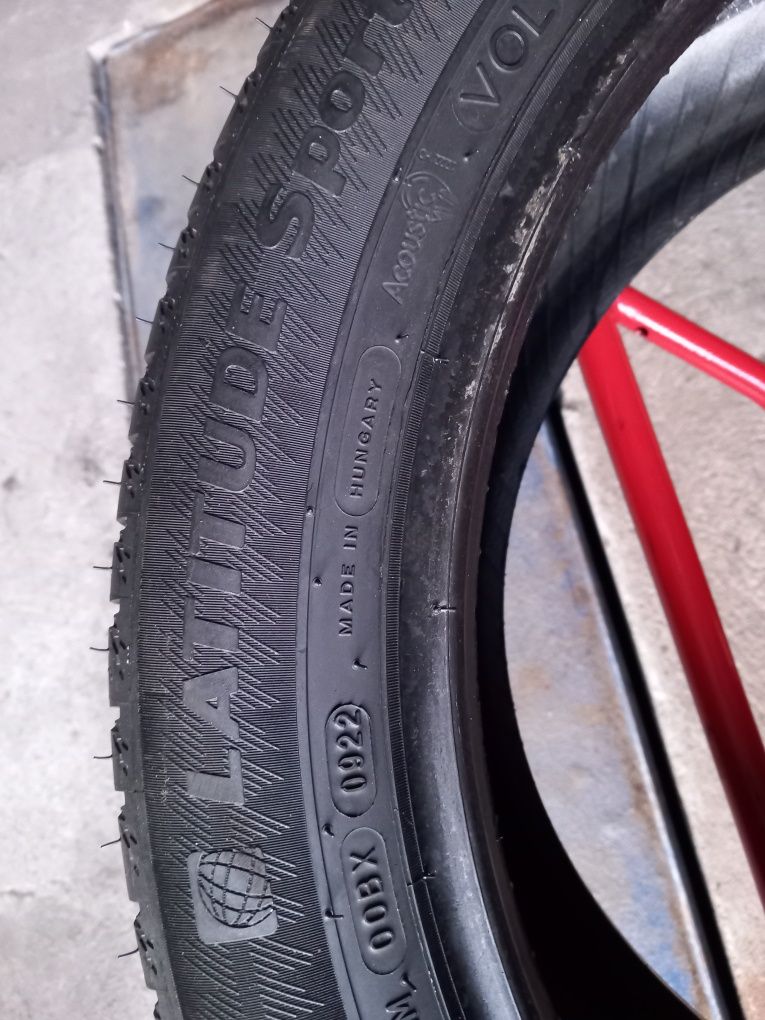 4x opony letnie 235/50R19 Michelin 22 rok