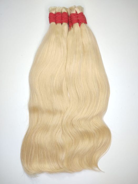 Cabelos loiros 100% humanos