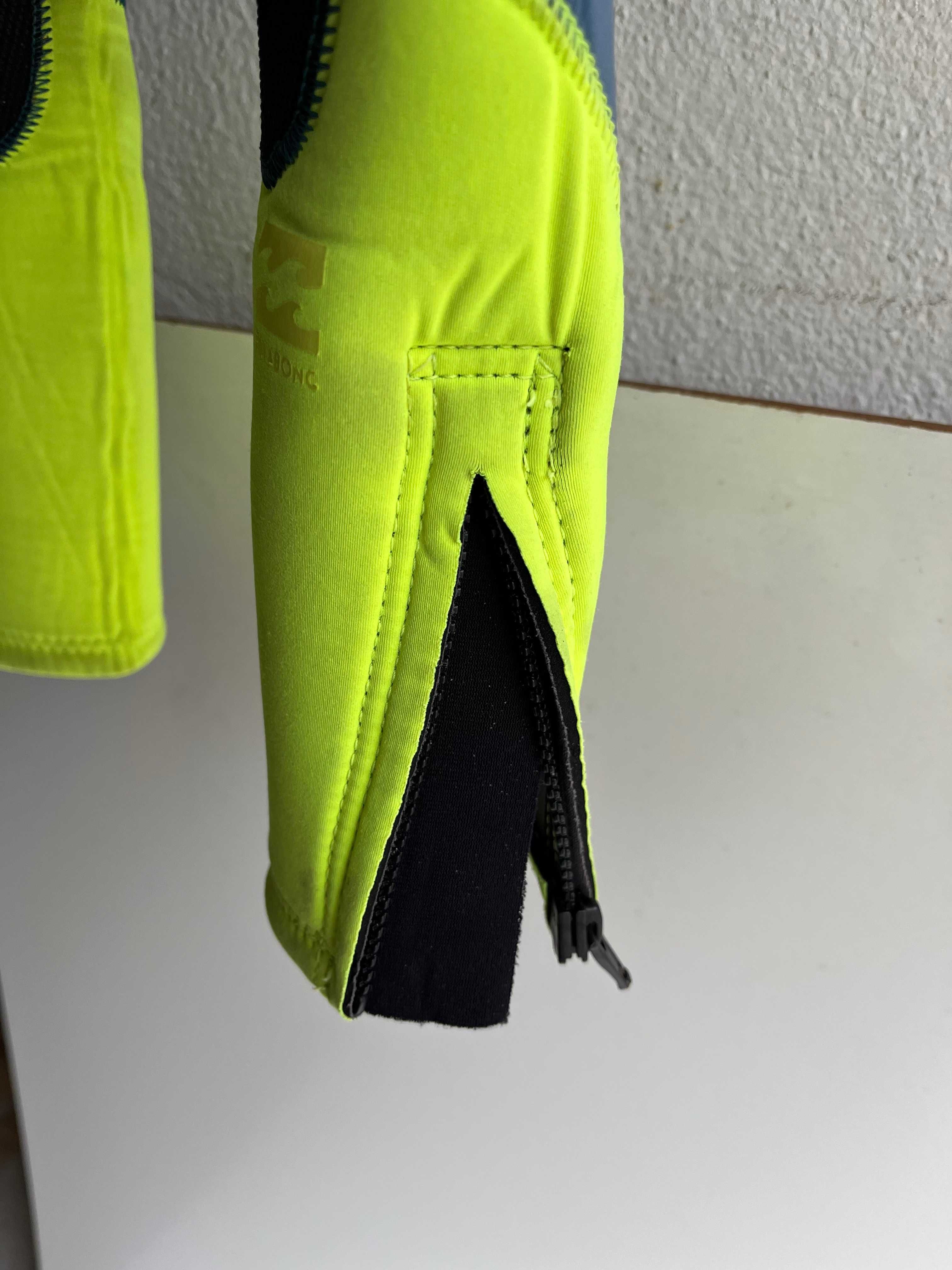 Fato de Surf Billabong Criança size 6 Absolute Comp 4/3mm