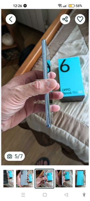 OPPO Reno 6 pro como novo