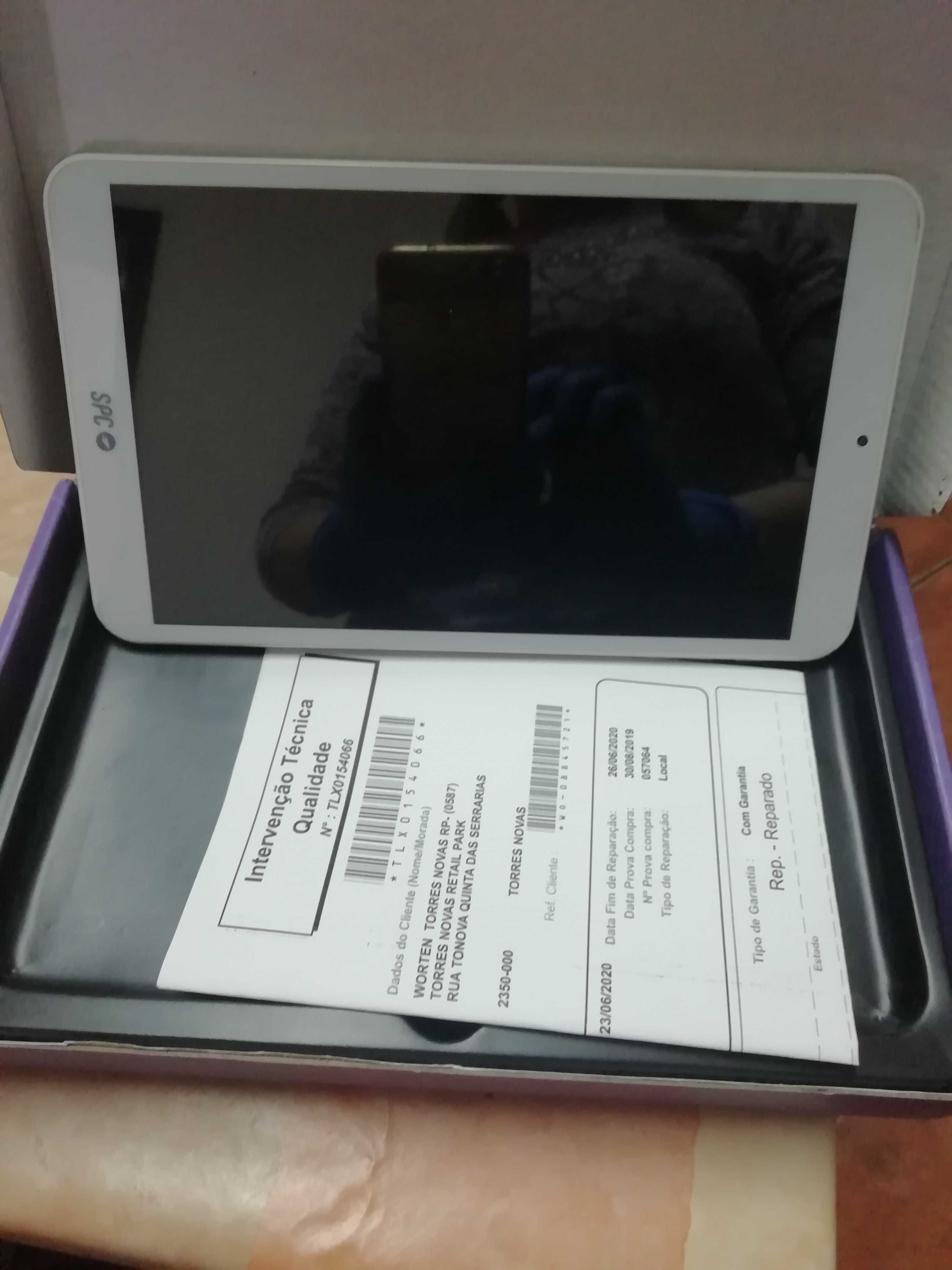 Tablet para peças