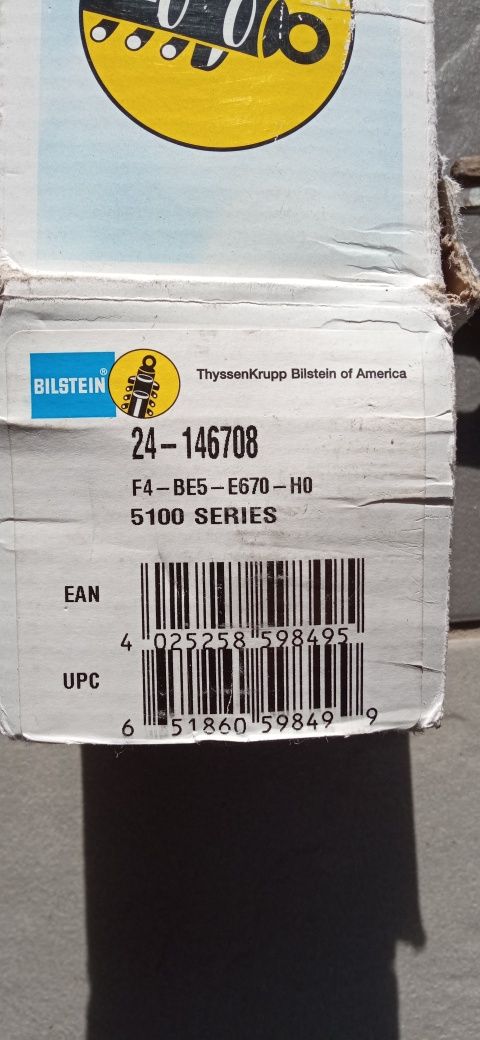 Продаю Bilstein майже нові амортизатори Білстайн для тюнінга
