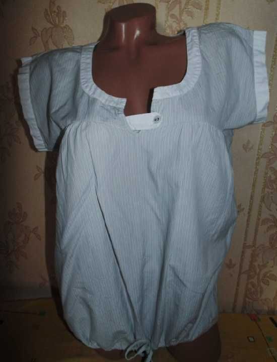Футболка-блуза,туніка для вагітних 42-44-46р натуральна тканина