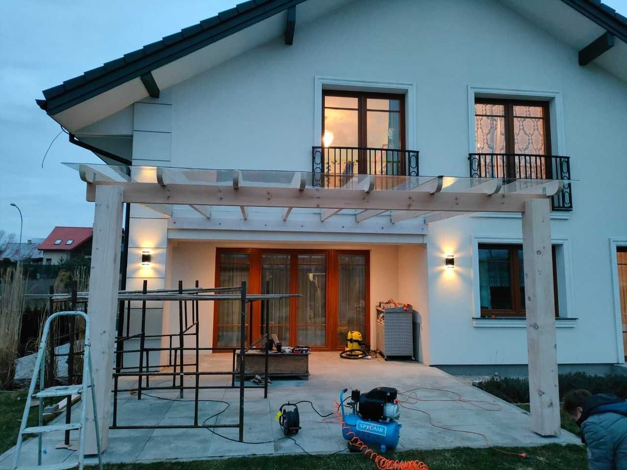 Poliwęglan lity UV2 Włoski  6mm bezbarwny + akcesoria do montażu
