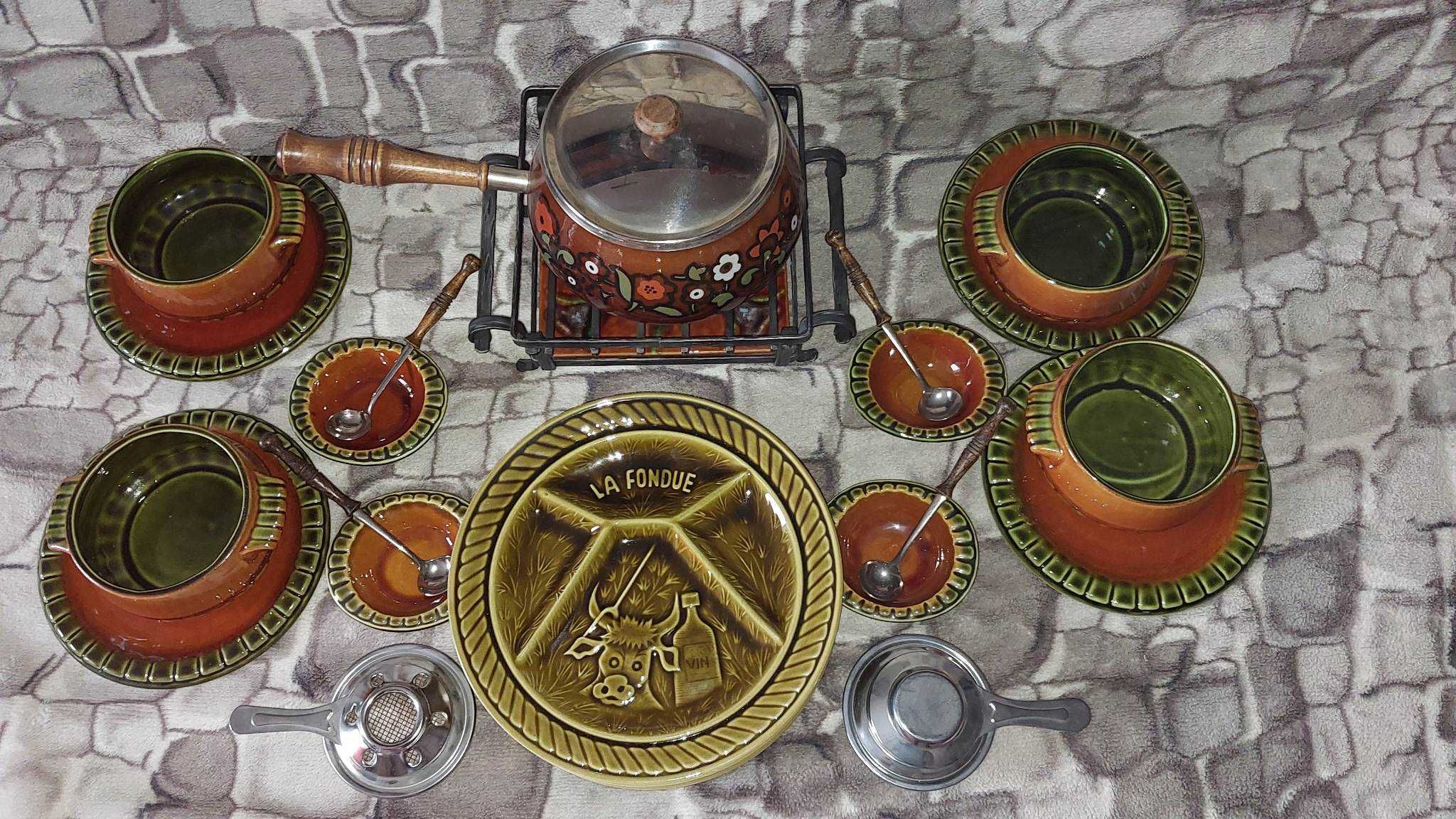 Founde Zestaw Founde Fondi Vintage z XIX wieku 19 wiek okazja 1885 rok