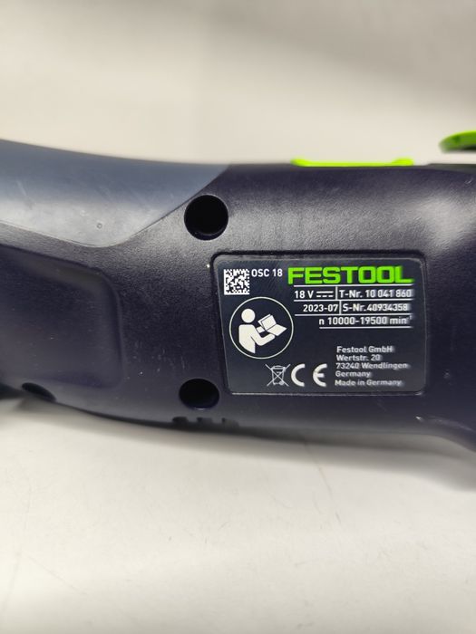 Festool OSC 18 акумуляторний безщітковий реноватор Фестул оригінал