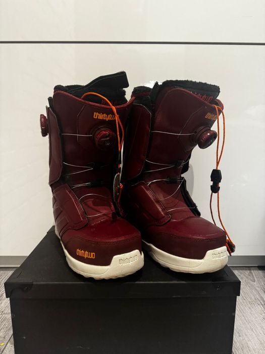 Buty snowboardowe THIRTYTWO Lashed Double BOA WMN (burgundy)