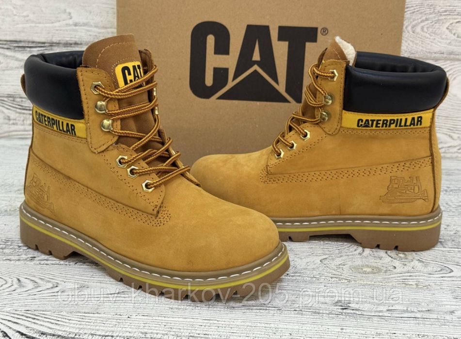 ‼️SALE‼️Зимние Ботинки Caterpillar на хутрі 36-45