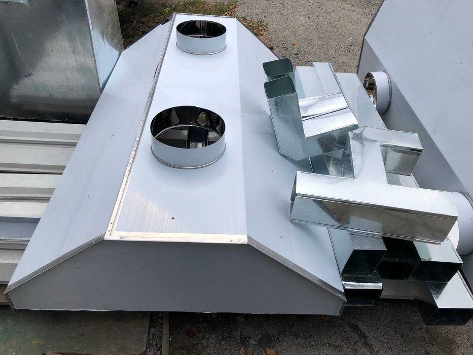 Витяжний зонт для виробництва. 0,5мм-1мм товща. Нерж або Цинк