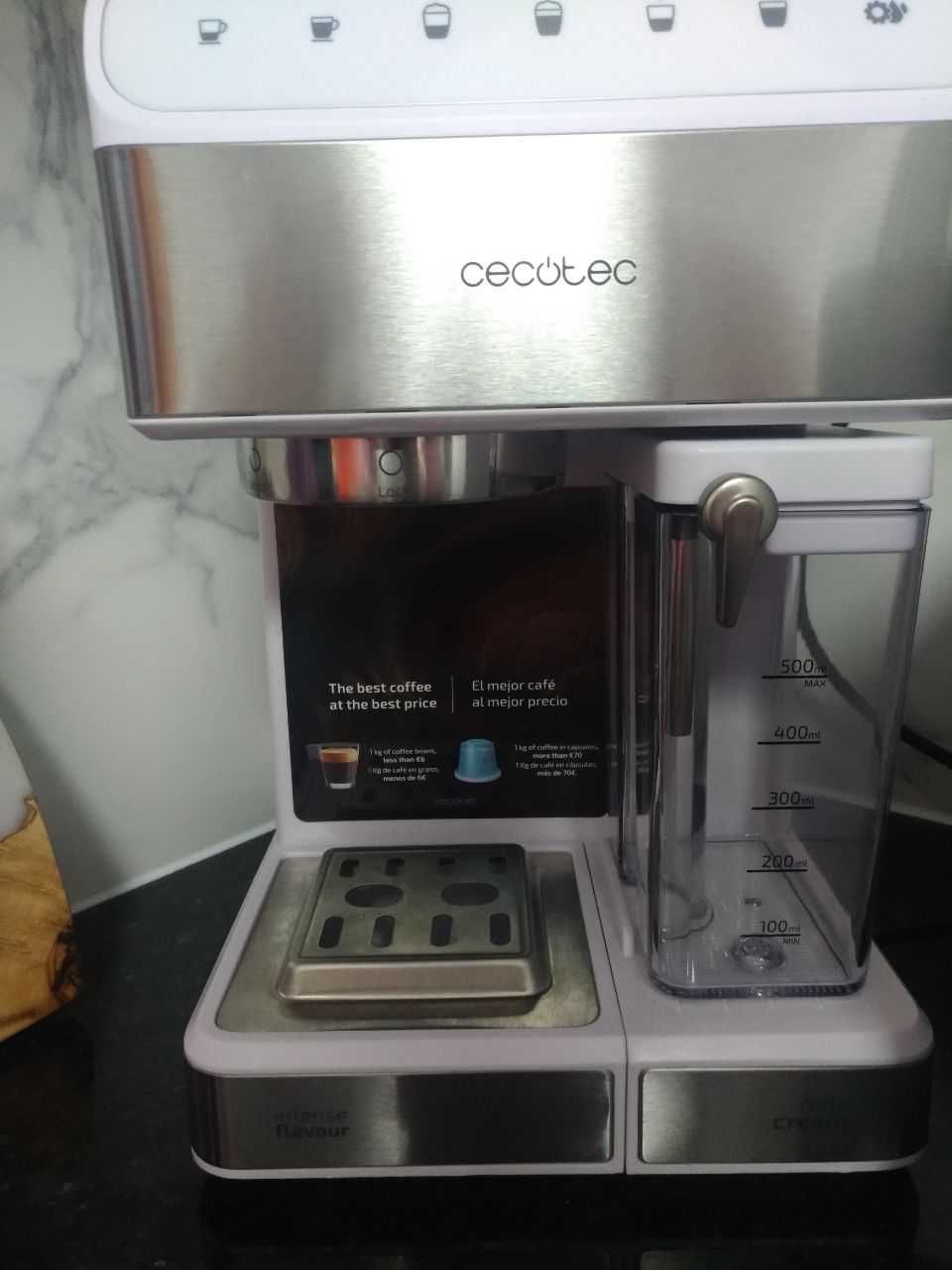 Máquina Café Cecotec Semi-Automática Apenas Com 1 Semana de Uso