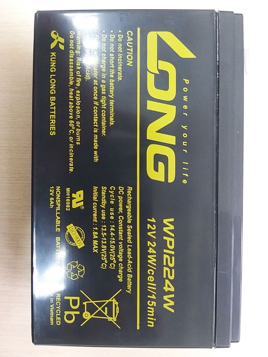 Акумулятор 12V,6Ah.УПС,ДБЖ ТОНКИЙ