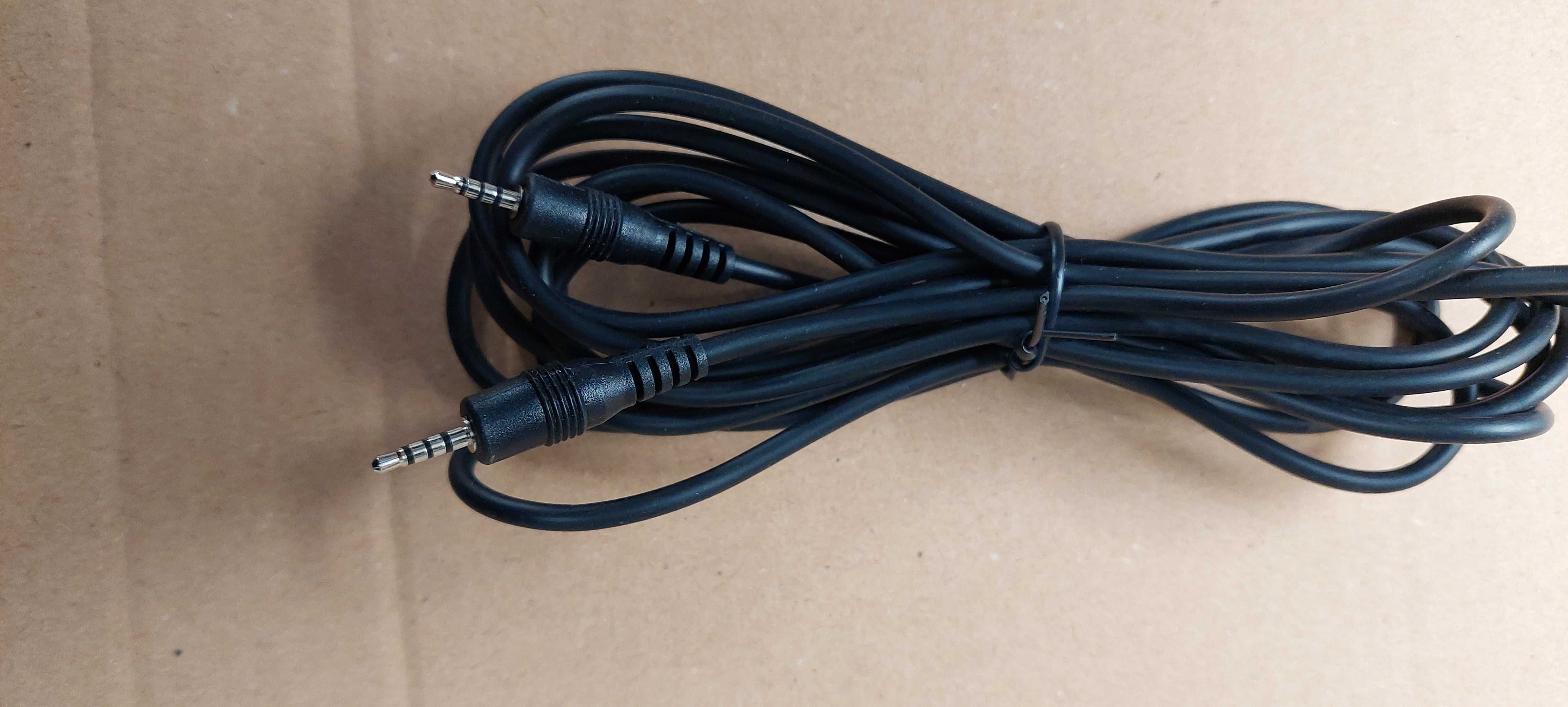 Kabel Jack Przyłącze wtyk Jack 2.5mm (4 polowy) 5m