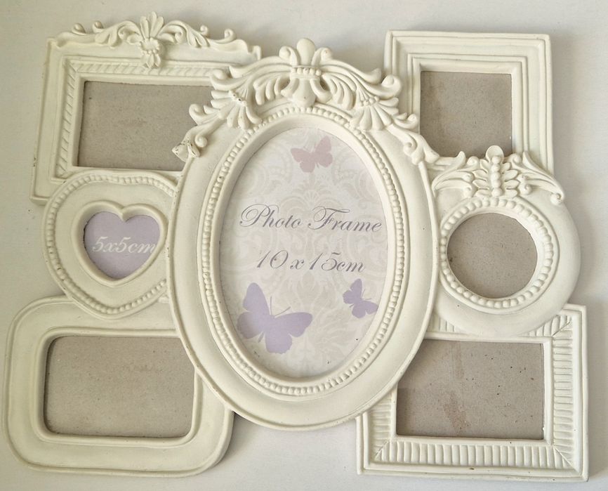 Bogato zdobiona ramka na 7 zdjęć